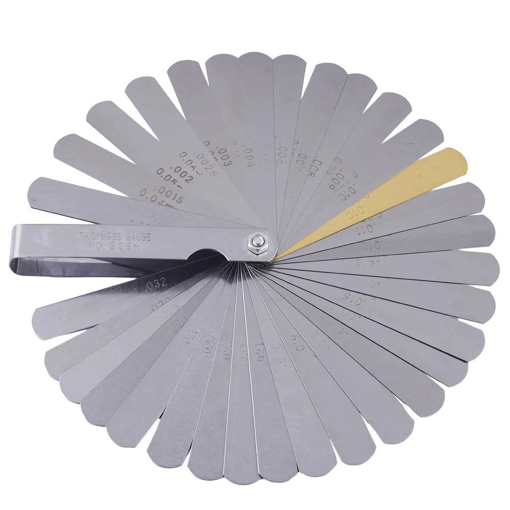 Feeler Gauge Set 32 piece for Piston ring end gap checking