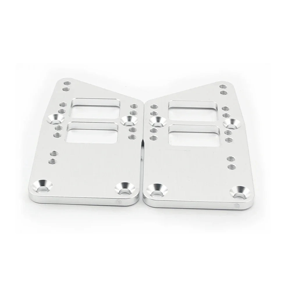 LS Engine Mounts Billet Aluminum LS Swap Adapter Plates Kit for LS based engines to older SBC or BBC engine mounts