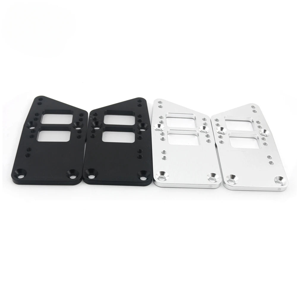 LS Engine Mounts Billet Aluminum LS Swap Adapter Plates Kit for LS based engines to older SBC or BBC engine mounts