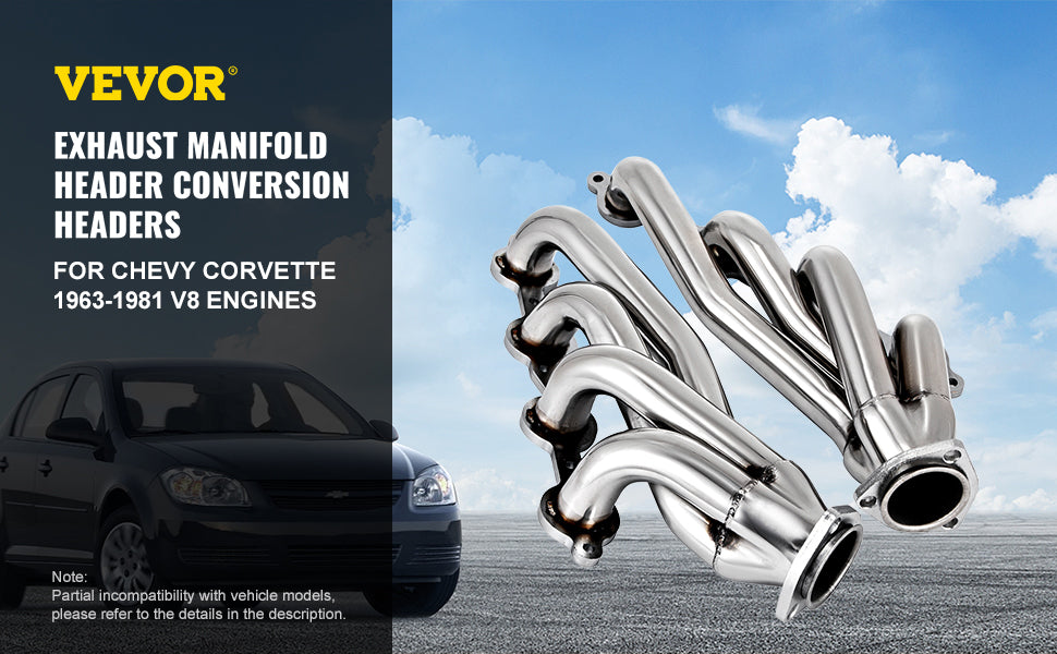 Universal LS Swap Shorty Headers – Stainless Steel Performance Upgrade
