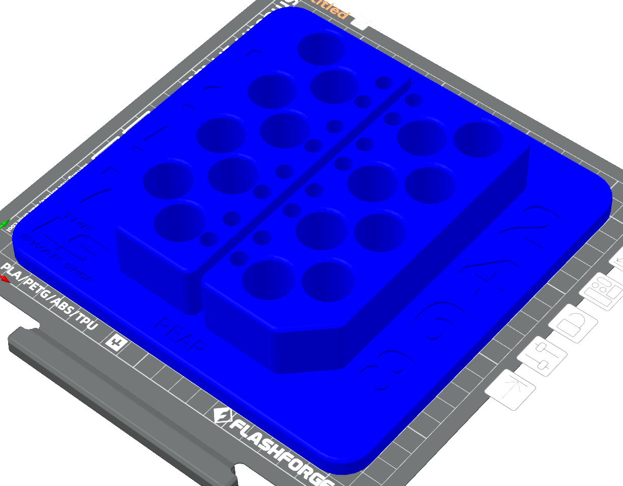 LS V8 Lifter & Pushrod Organization Tray