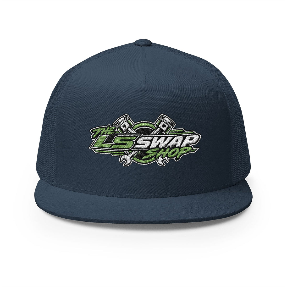 LS Swap Shop Trucker Cap – Embroidered Logo Mesh Hat