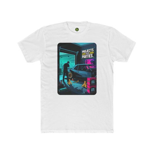 "Projects Over Parties" Tunnel Vision Tee