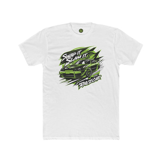 Swap It, Slam It, Racecar Tee – Nissan Silvia Vibes 🔥