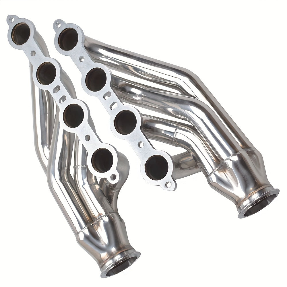 Turbo Exhaust Manifold & Headers For LS1 LS6 LSX GM V8+Elbows T3 T4 To 3.0" V Band
