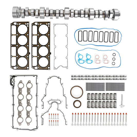 Sloppy Mechanics Stage 2 Cam Lifters Pushrods Kit for Chevrolet Silverado GMC LS1 4.8 5.3 5.7 6.0 6.2 LS 12499225