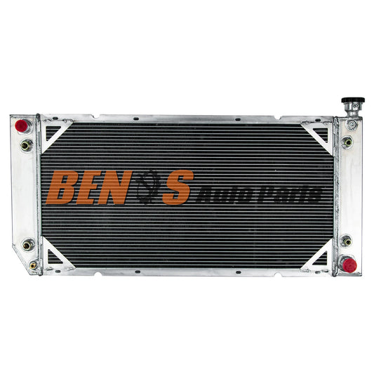 3 ROWS RADIATOR+SHROUD+FAN for 89-99 CHEVY C1500 C2500 C3500 K1500 2500 5.7L