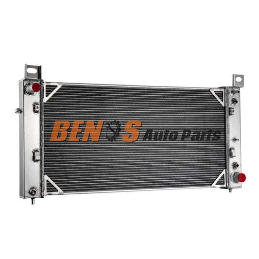 3 Row Aluminum Radiator for 99-2013 Chevy Silverado 1500 2500 Tahoe/GMC Yukon 4.8L 5.3L