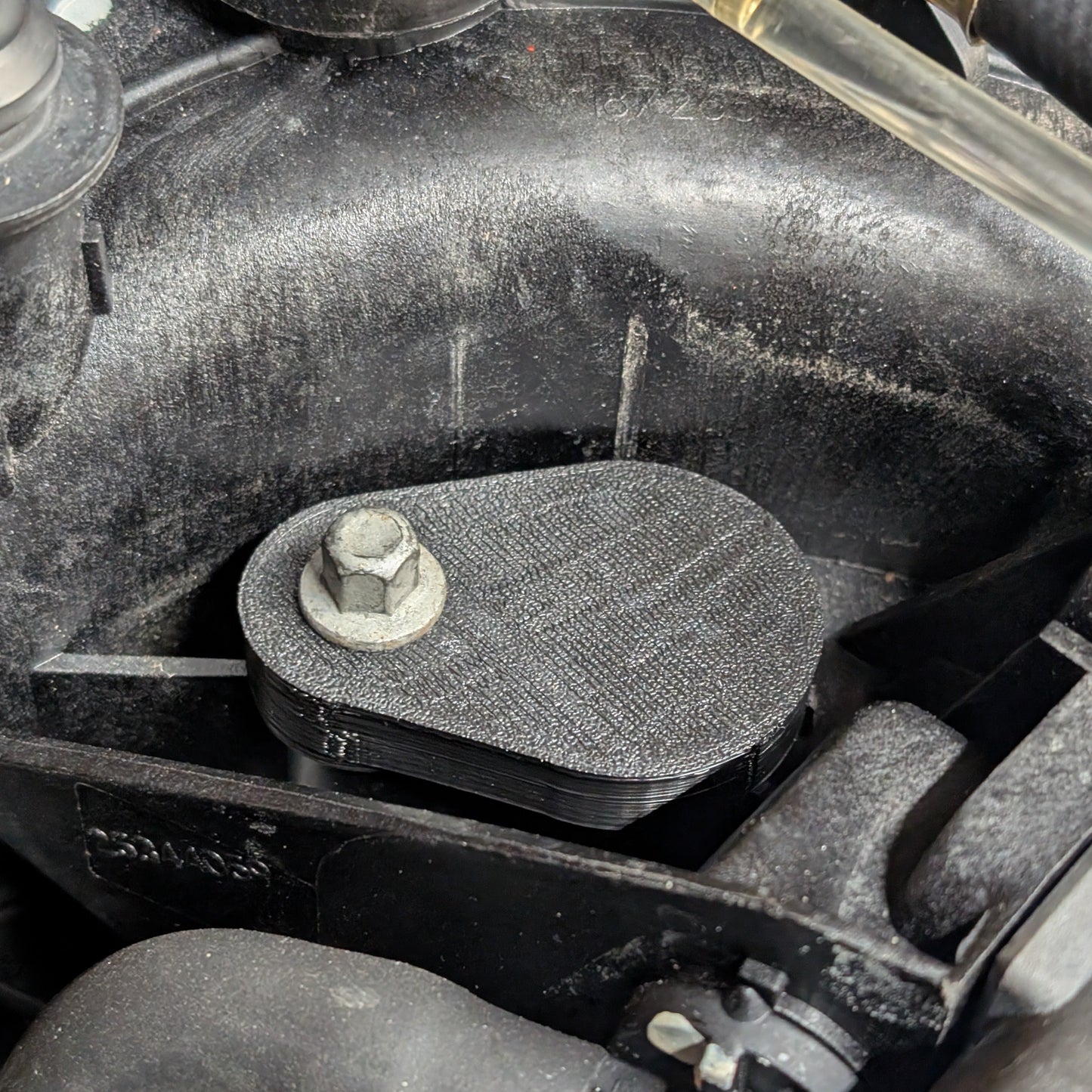 Vortec Intake Purge Valve Block-Off Plate | High-Temp ABS | The "LS Swap" Delete