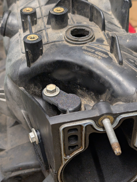 LS Gen 3 Truck Intake EVAP Purge Solenoid Delete Block-Off Plate – Slim Profile (ABS, Viton O-Ring)