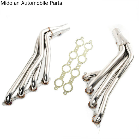 Stainless LS Swap Long Tube Headers 1-3/4" – For GM LS1 LS2 LS3 LS6 Engines