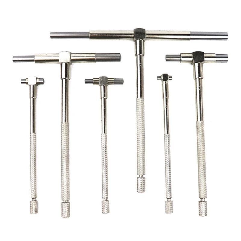 Telescoping Bore Gauge Set | 8–150mm (5/16–6”) Inside Measuring T-Gauge Set for Engine Building