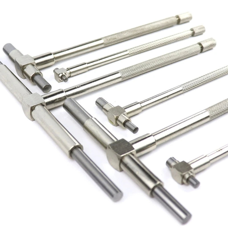Telescoping Bore Gauge Set | 8–150mm (5/16–6”) Inside Measuring T-Gauge Set for Engine Building