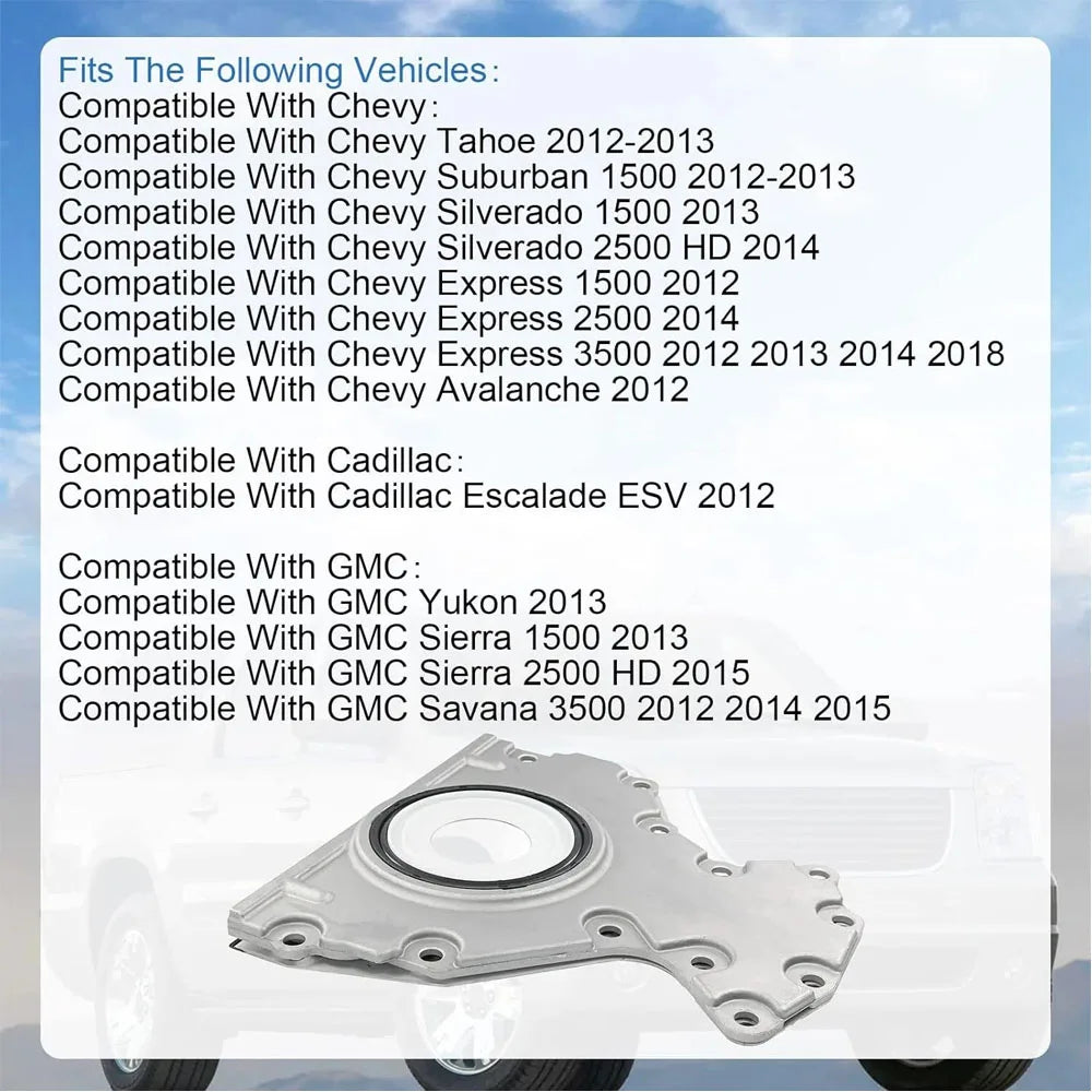 Engine Front & Rear Crankshaft Seal Kit – LS 4.8–6.2L