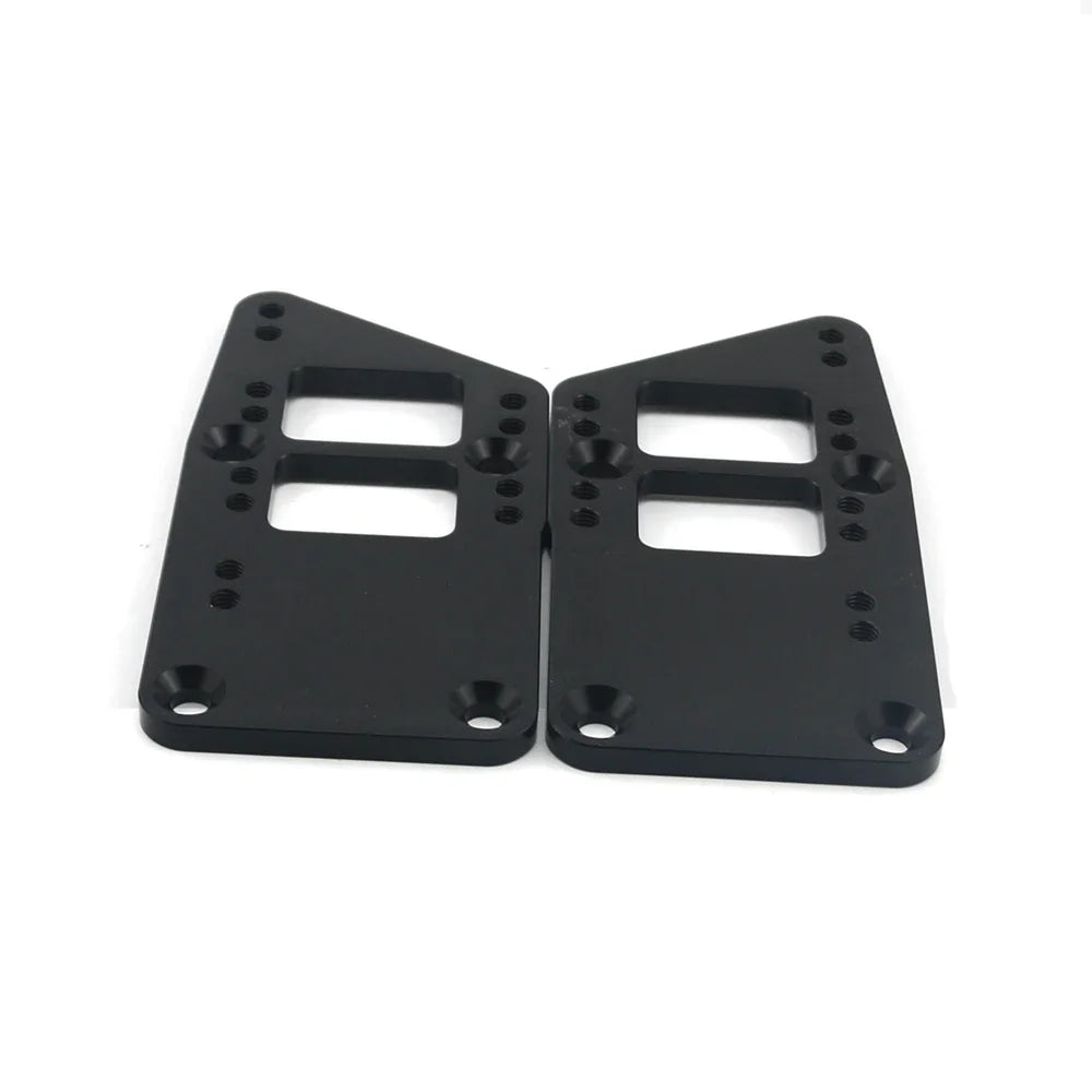 LS Engine Mounts Billet Aluminum LS Swap Adapter Plates Kit for LS based engines to older SBC or BBC engine mounts