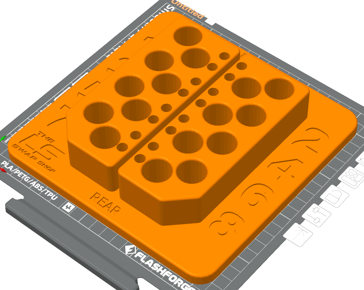 LS V8 Lifter & Pushrod Organization Tray